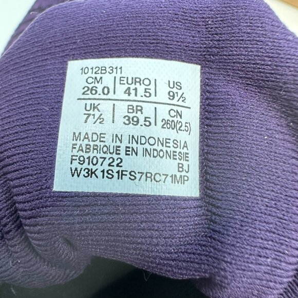 Asics Women's Gel Cumulus 24 GTX Running‎ Shoes, Size 9.5, Night Shade/Orange - Picture 9 of 11